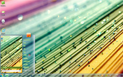 多彩铁轨win7精美主题
