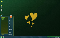 简洁养眼win7桌面主题