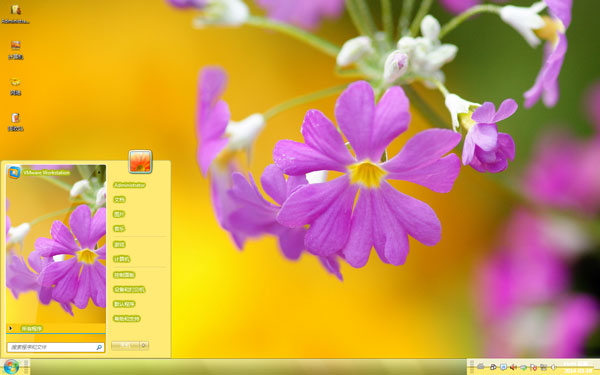 花香四溢win7电脑主题 