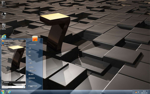 3D立体7win7电脑主题 