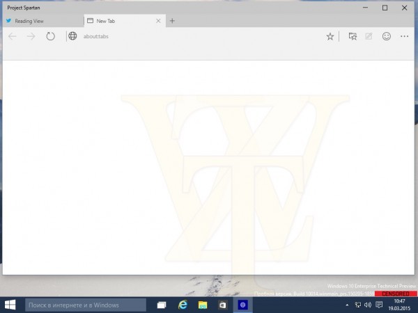 Win10 Build 10014版Spartan浏览器曝光