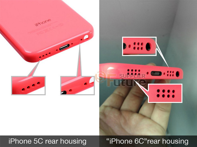 疑似iPhone 6c谍照曝光 较6有部分改动 