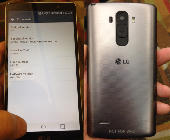 LG G4 Note谍照曝光 预计下半年发布 