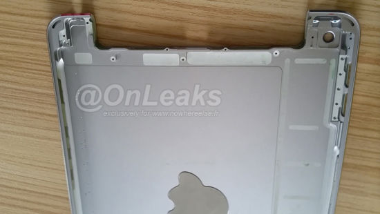iPad mini 4背部曝光 惊喜不大只是更轻薄 