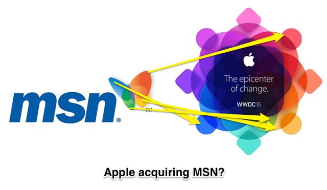 苹果WWDC 2015奇葩猜想：还要收购MSN？ 
