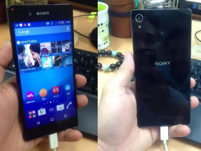 索尼Xperia Z4谍照再曝光 预计二季度发 