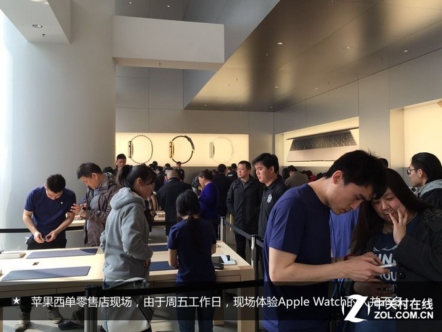 苹果Apple Watch零售店体验现场直击