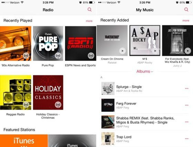 苹果发iOS 8.4测试版：着重优化音乐 
