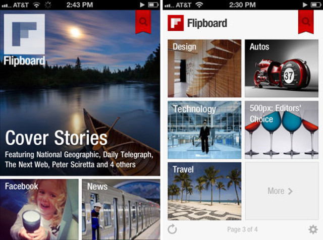 进军媒体：传谷歌雅虎或收购Flipboard 