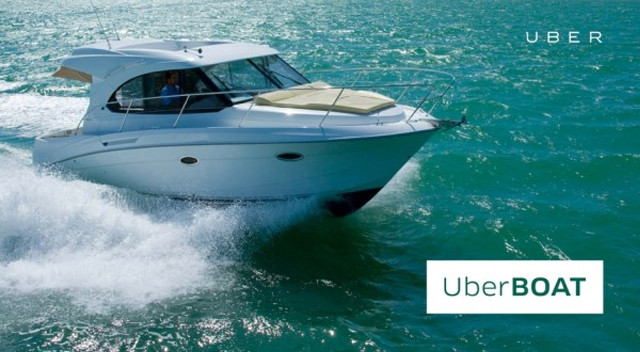 Uber将在土耳其推“水上的士”UberBOAT 
