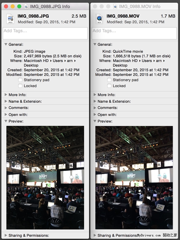 iPhone 6s Live Photos原来是这样的 