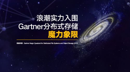 浪潮存储入围Gartner分布式存储魔力象限