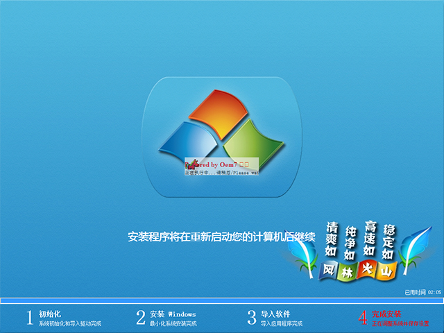 【风林火山】GHOST WIN7 SP1 X86 官方旗舰版 V2014.11(32位)