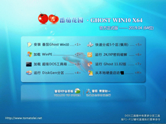 番茄花园 GHOST WIN10 X86 官方正式版 V2019.04(32位)